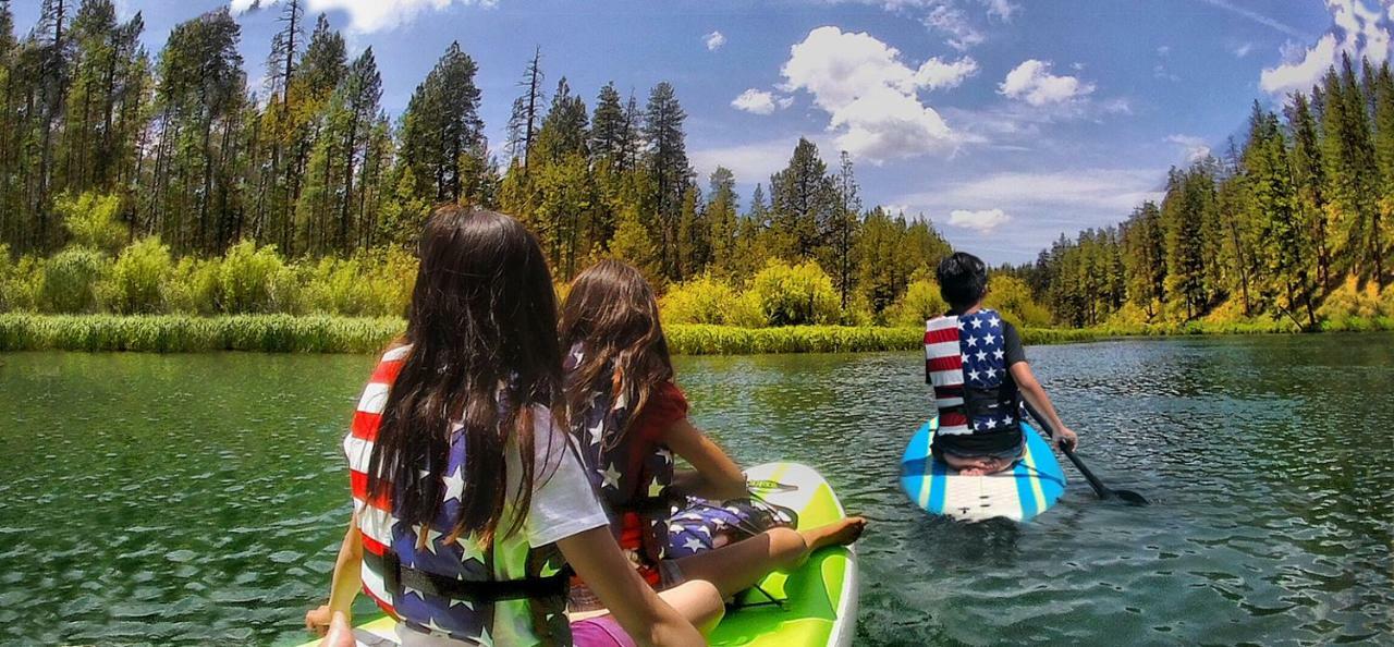 Bend-Sunriver Camping Resort 24 Ft. Yurt 16 Kültér fotó